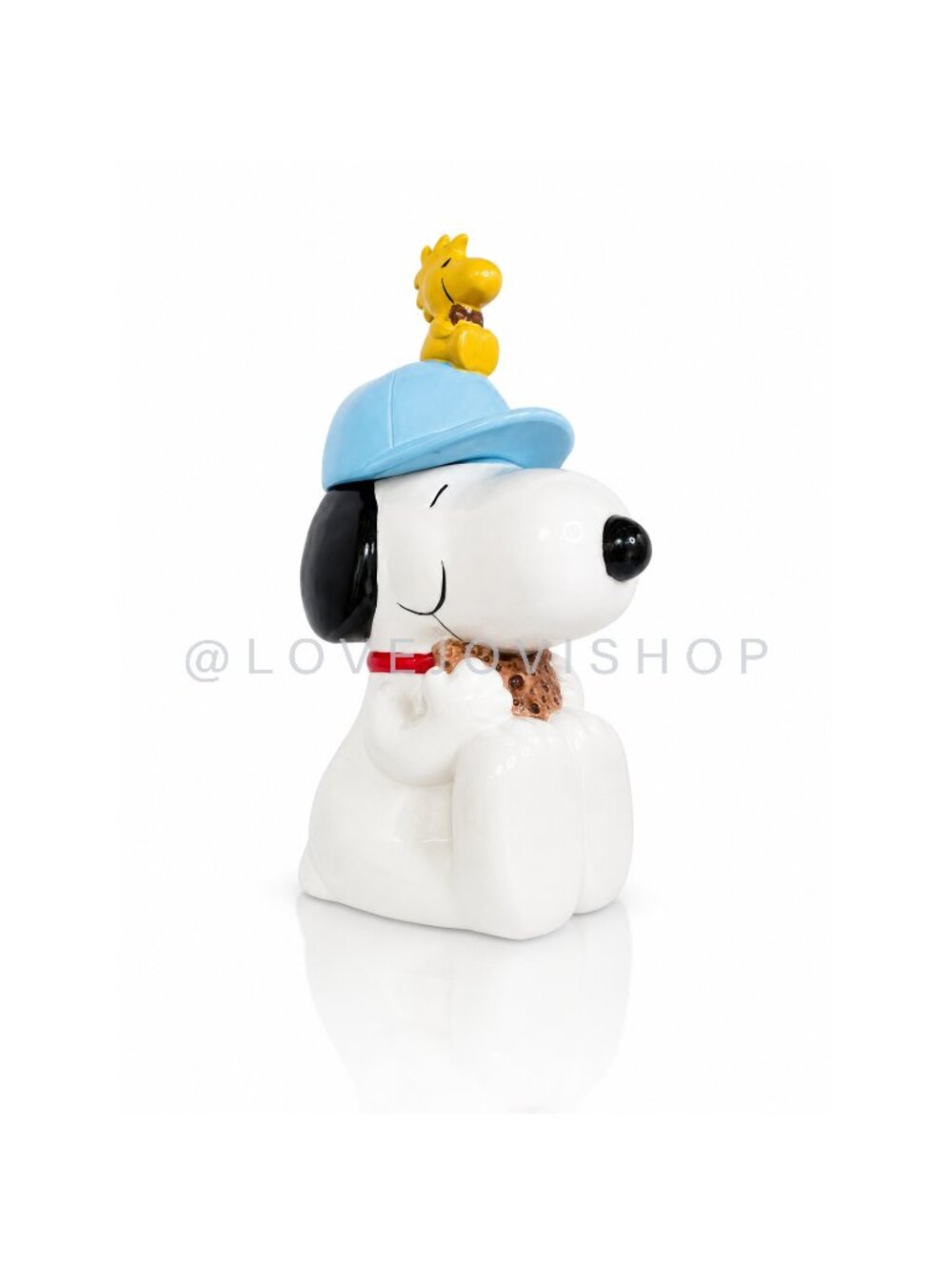 Collectible | Peanuts Snoopy & Woodstock Cookie Jar | Willitts 1970s Ceramic